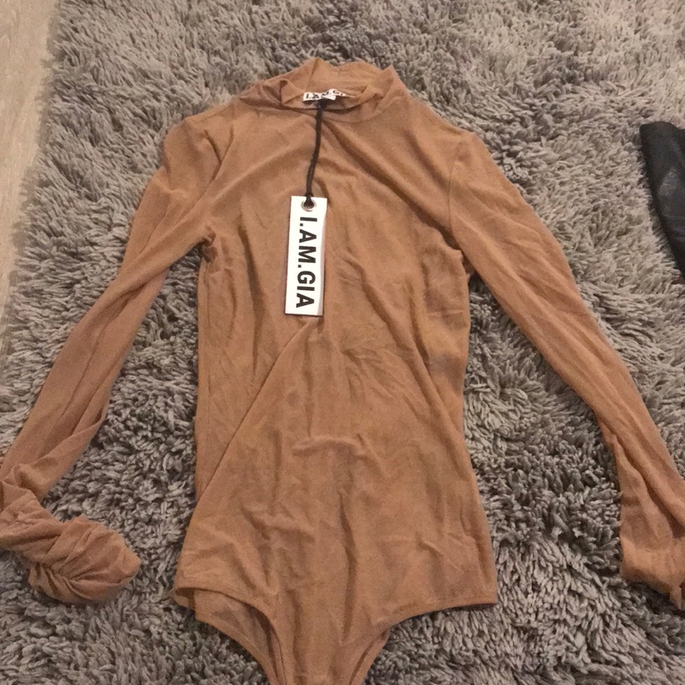 I.AM.GIA Mesh Nude Bodysuit